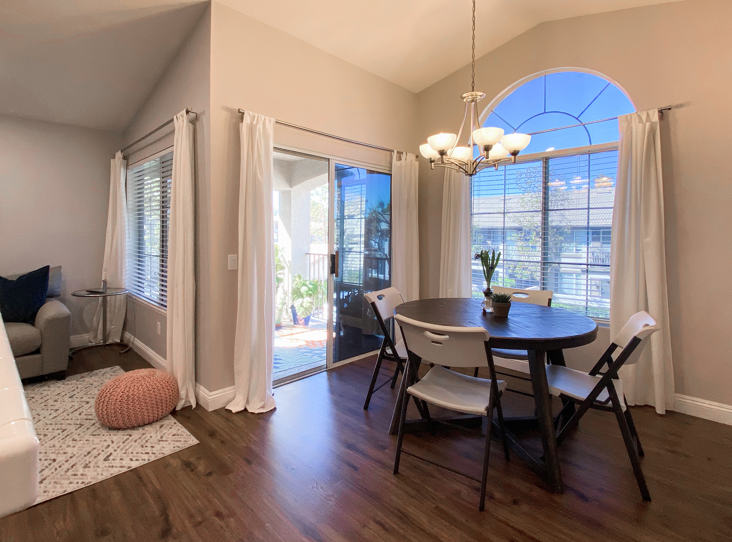 Chaumont Condo Dining Room Airy and Bright