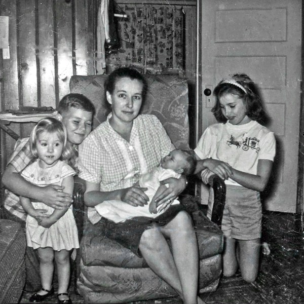 my mom was the warmth and heart of the family