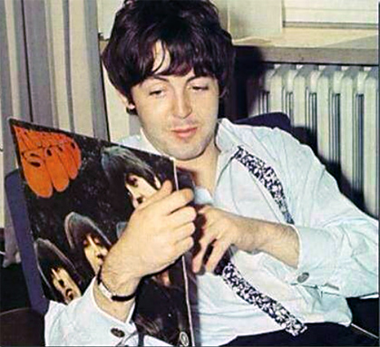 Paul McCartney and the Beatles Rubber Soul Album